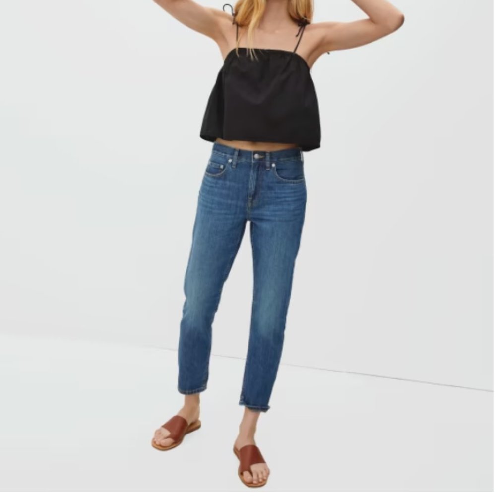 Everlane Women's Straight Leg Jeans - Blue